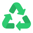 Eco-Friendly and Green Cleaning 2 a green recycle symbol
